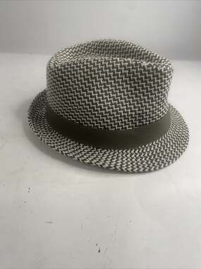 Goorin Brothers Green/White Fedora. Size M. FREE SHIPPING